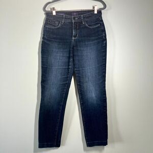 NYDJ Women's Alina Skinny Legging Jegging Jeans Stretch Blue Denim Size 4